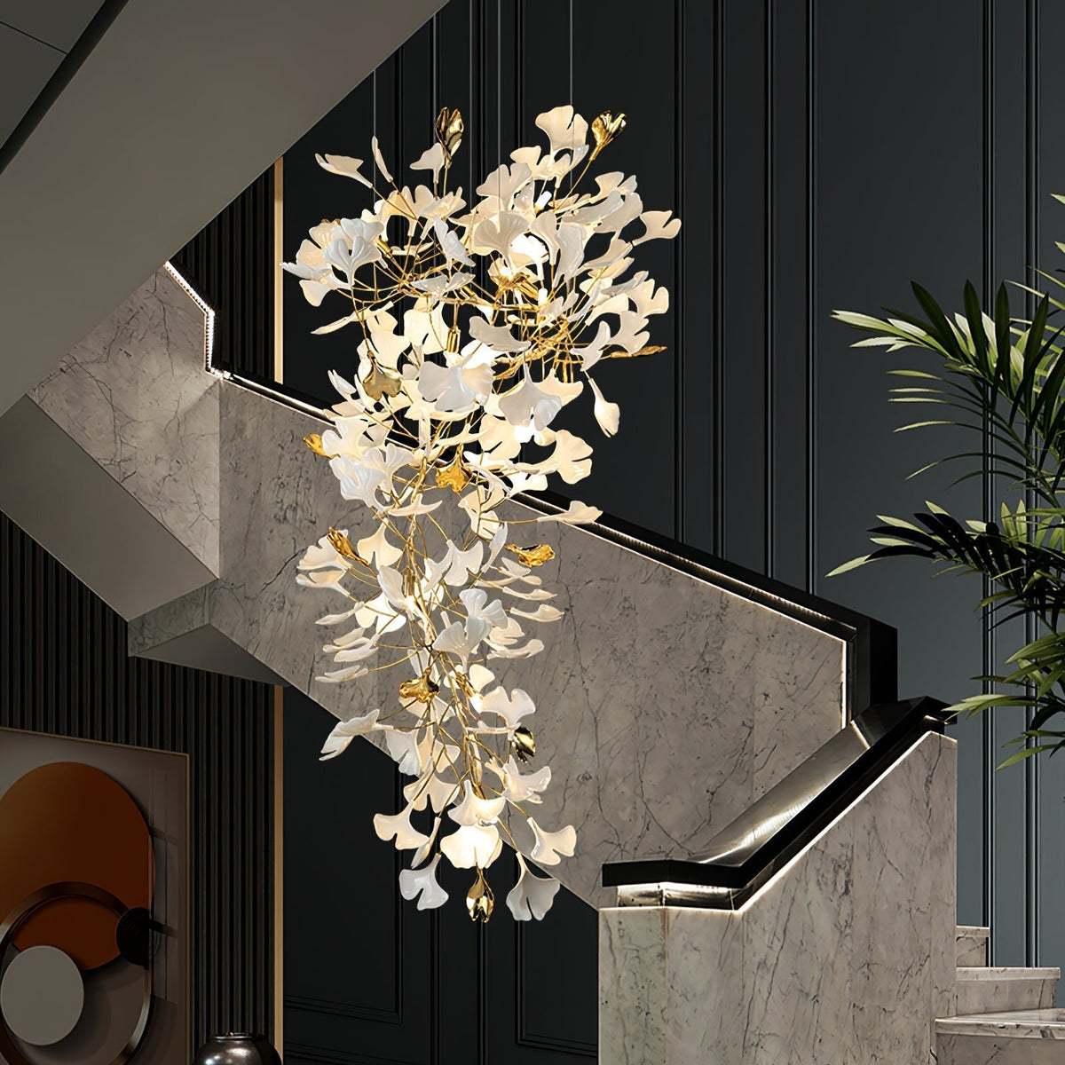 Calaena Gingko kroonluchter