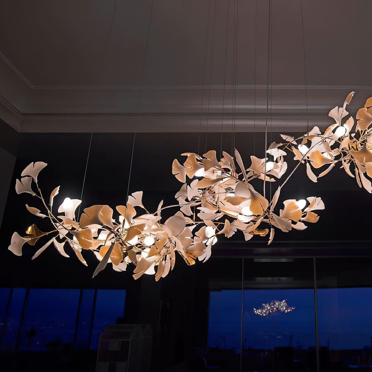 Eurzoris Gingko Leaf Kroonluchter