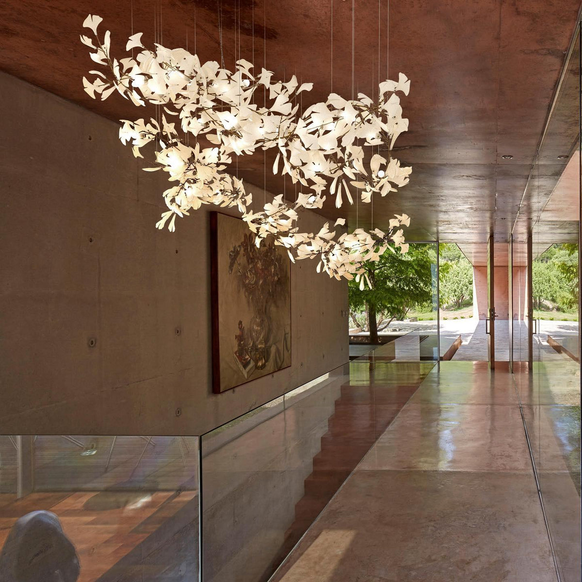 Ginkgo kroonluchter Cluster