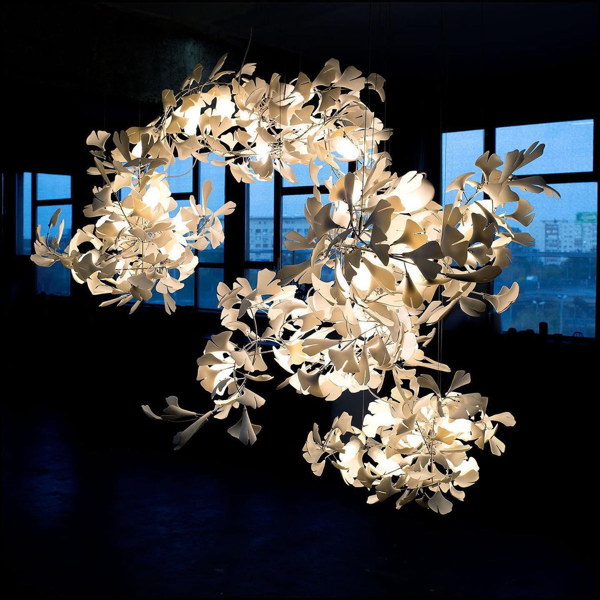 Ginkgo kroonluchter Cluster
