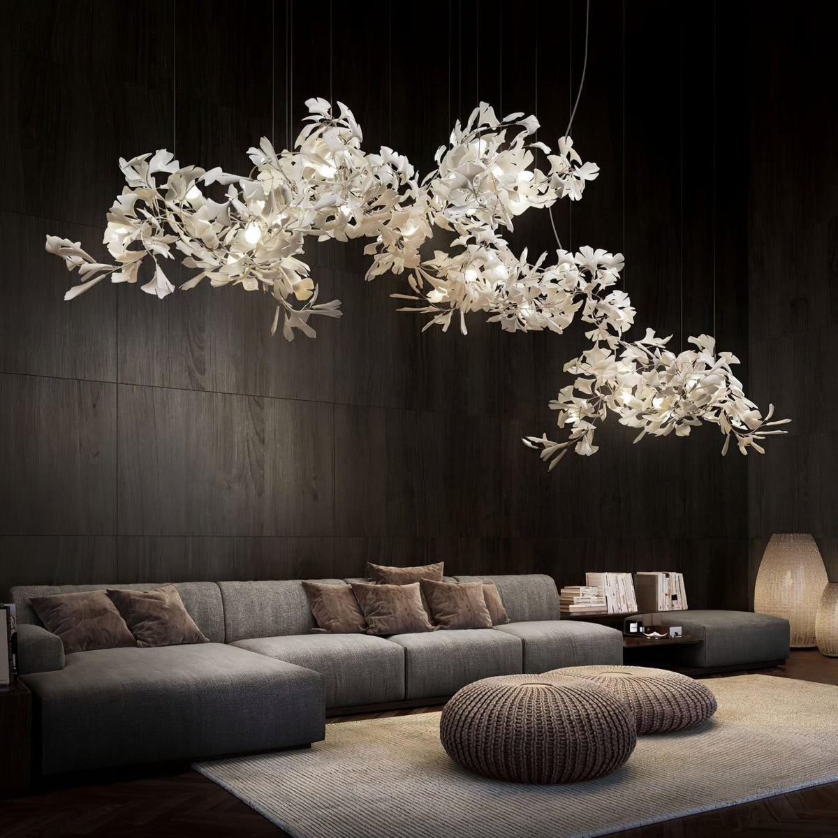 Ginkgo kroonluchter Cluster