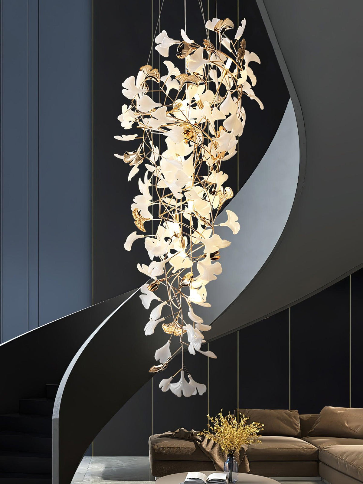 Claire luxe Gingko Kroonluchter