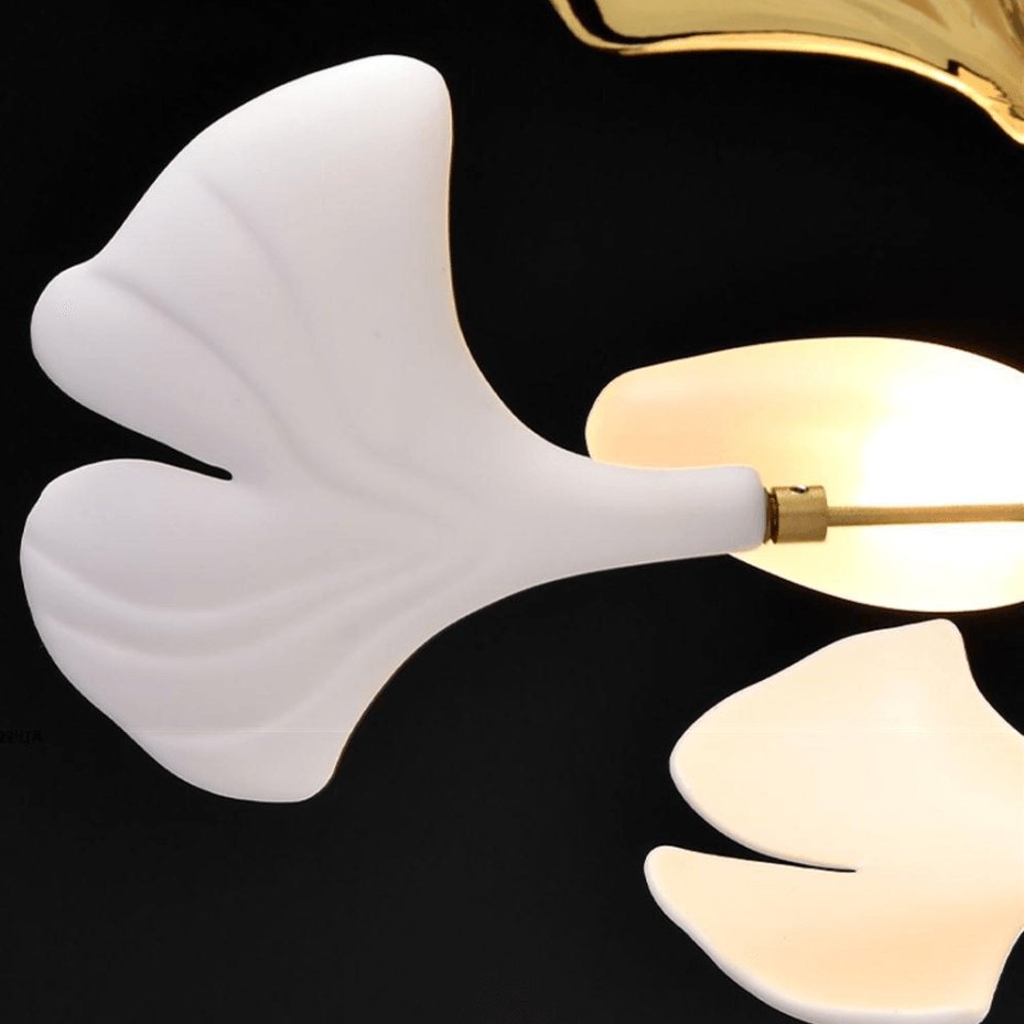Cerivissa Gingko Kroonluchter met keramische combinatie