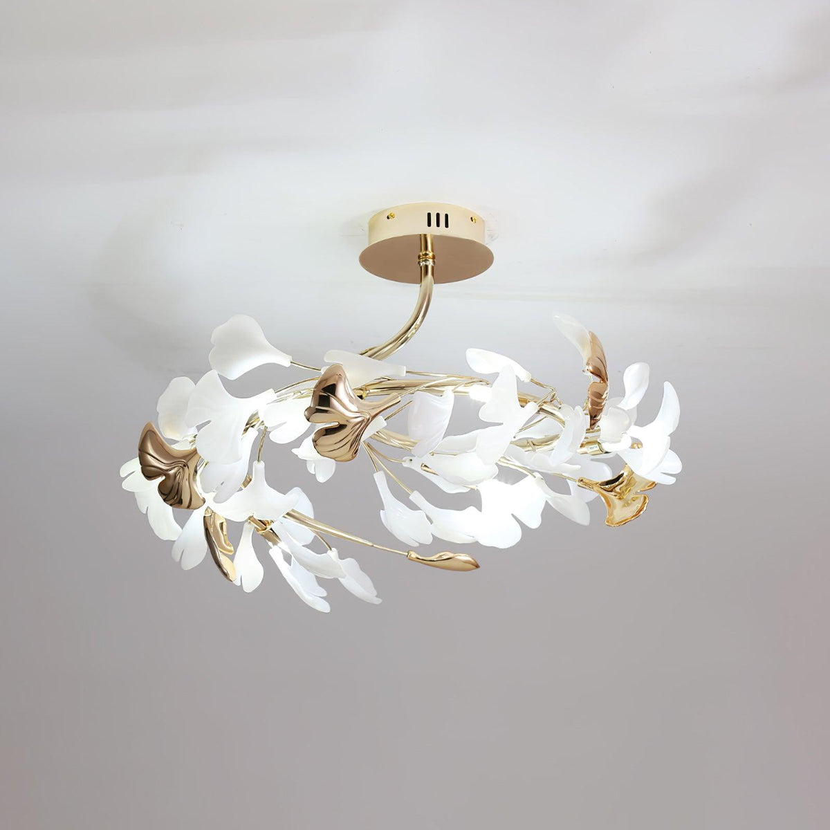 Artheel Premium Noordse kunst Gingko plafondlamp van keramiek