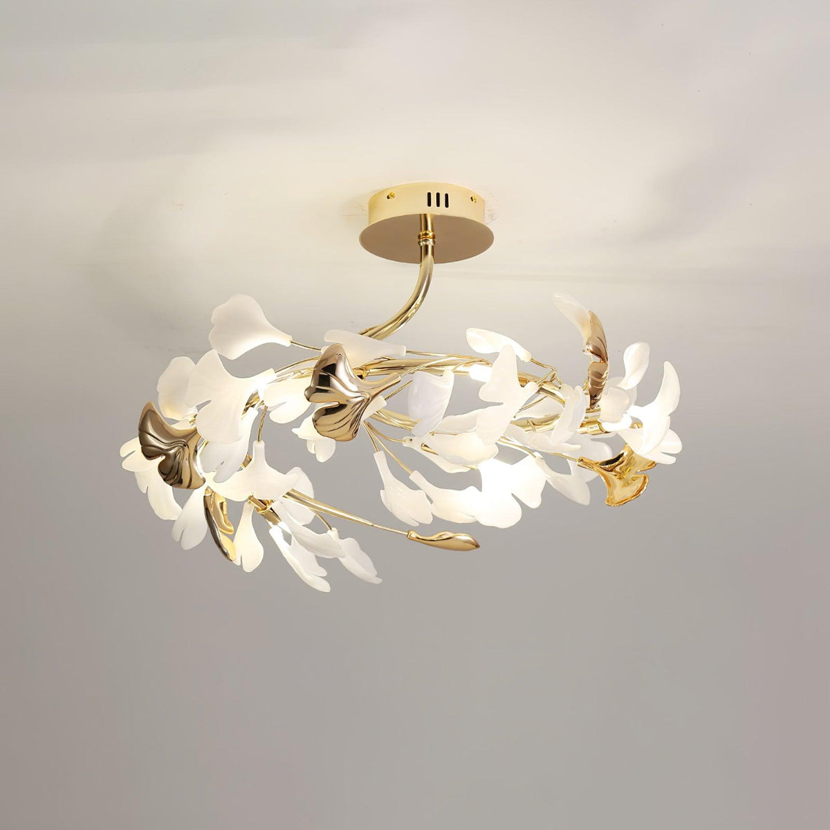Artheel Premium Noordse kunst Gingko plafondlamp van keramiek