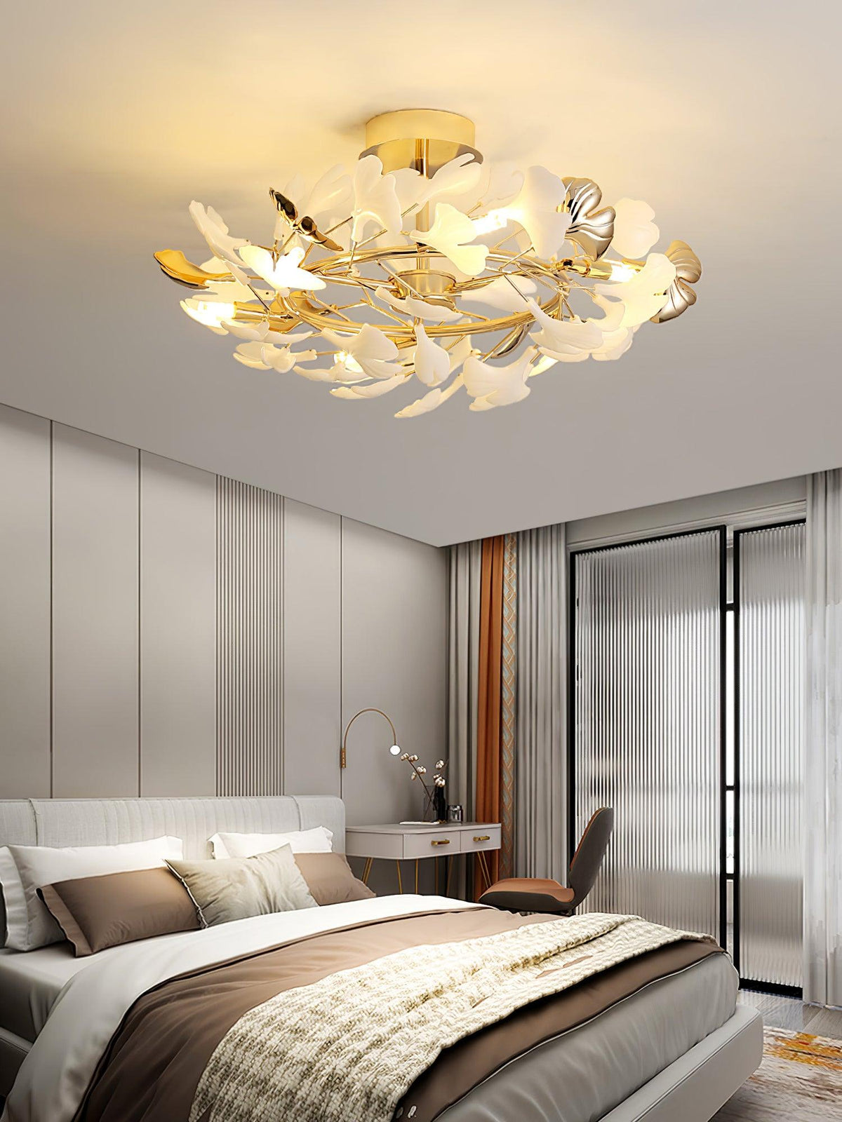 Artheel Premium Noordse kunst Gingko plafondlamp van keramiek