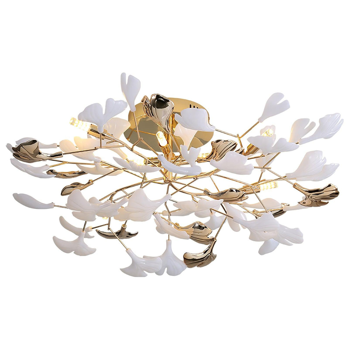 Artheel Premium Noordse kunst Gingko plafondlamp van keramiek
