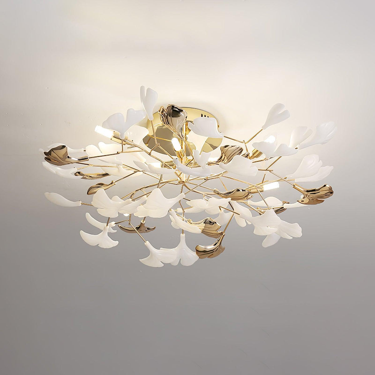 Artheel Premium Noordse kunst Gingko plafondlamp van keramiek