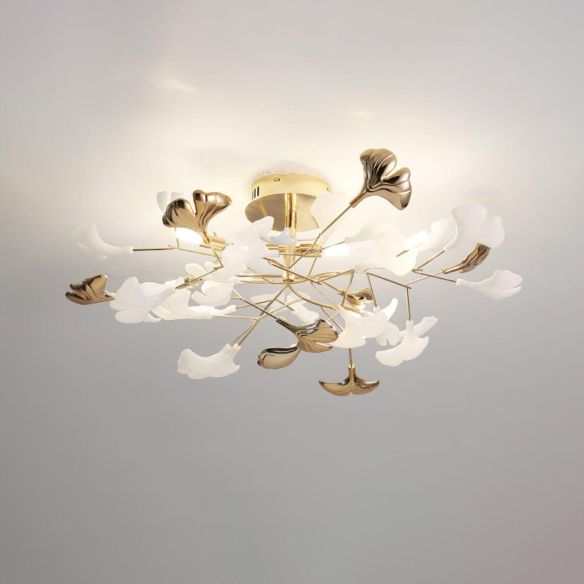 Artheel Premium Noordse kunst Gingko plafondlamp van keramiek