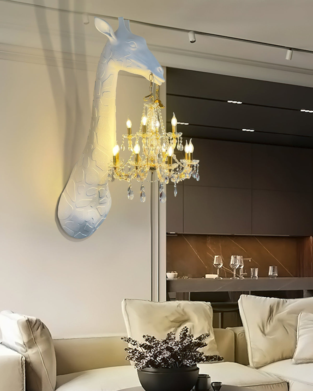 Elyoelle Creatief ontwerp Kristal Wandlamp