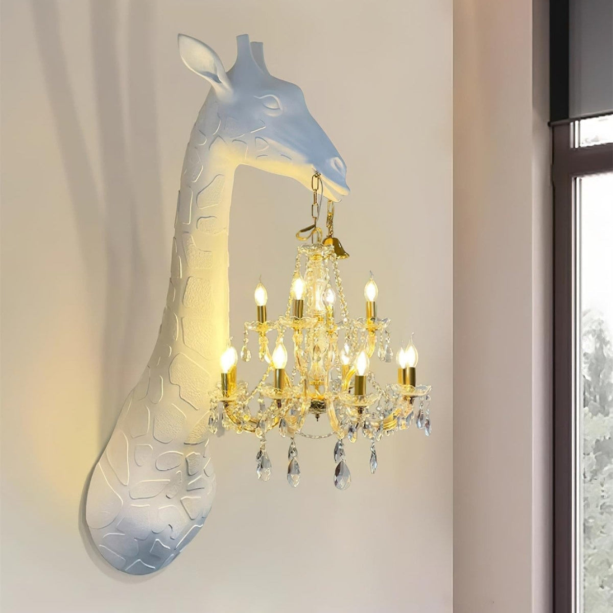 Elyoelle Creatief ontwerp Kristal Wandlamp