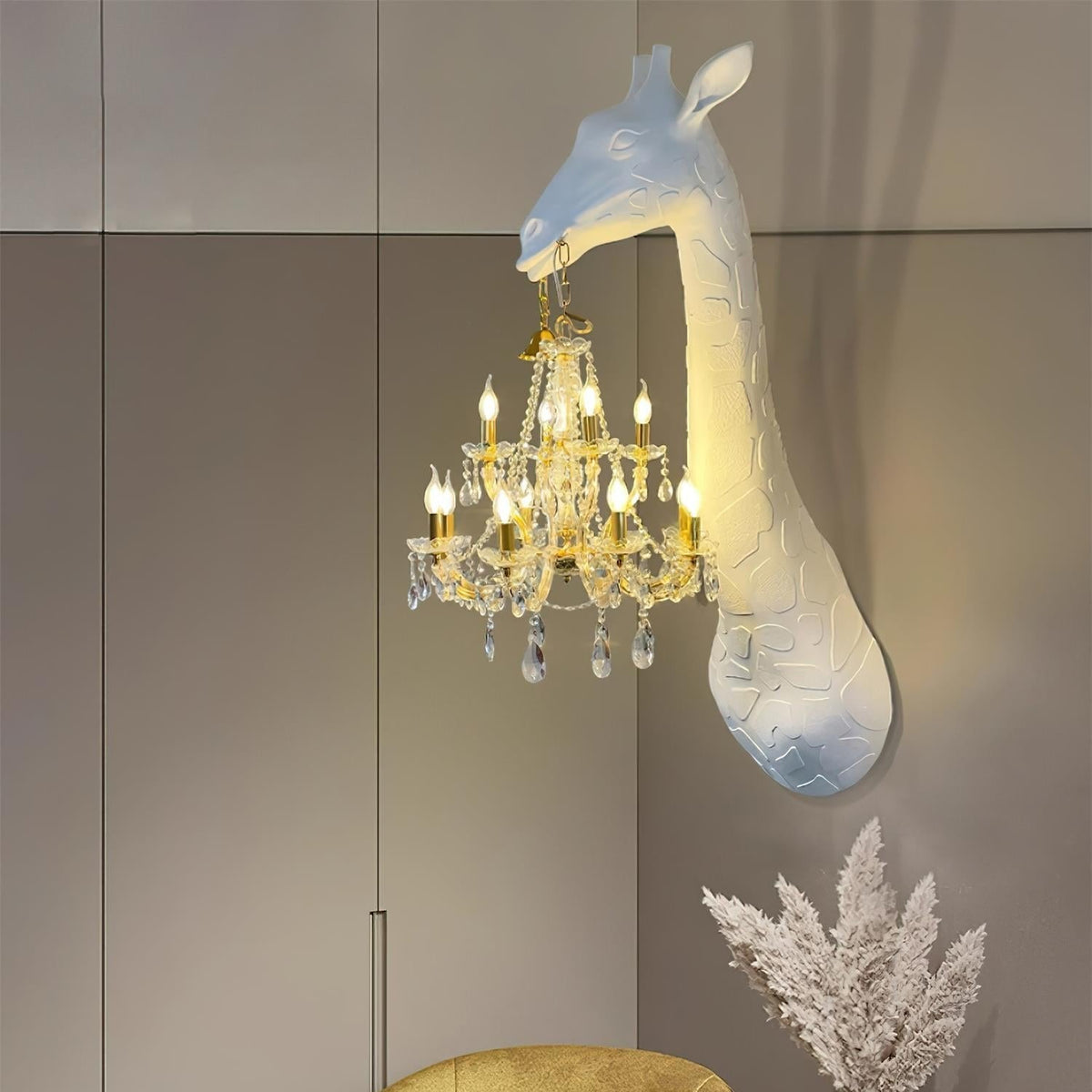 Elyoelle Creatief ontwerp Kristal Wandlamp