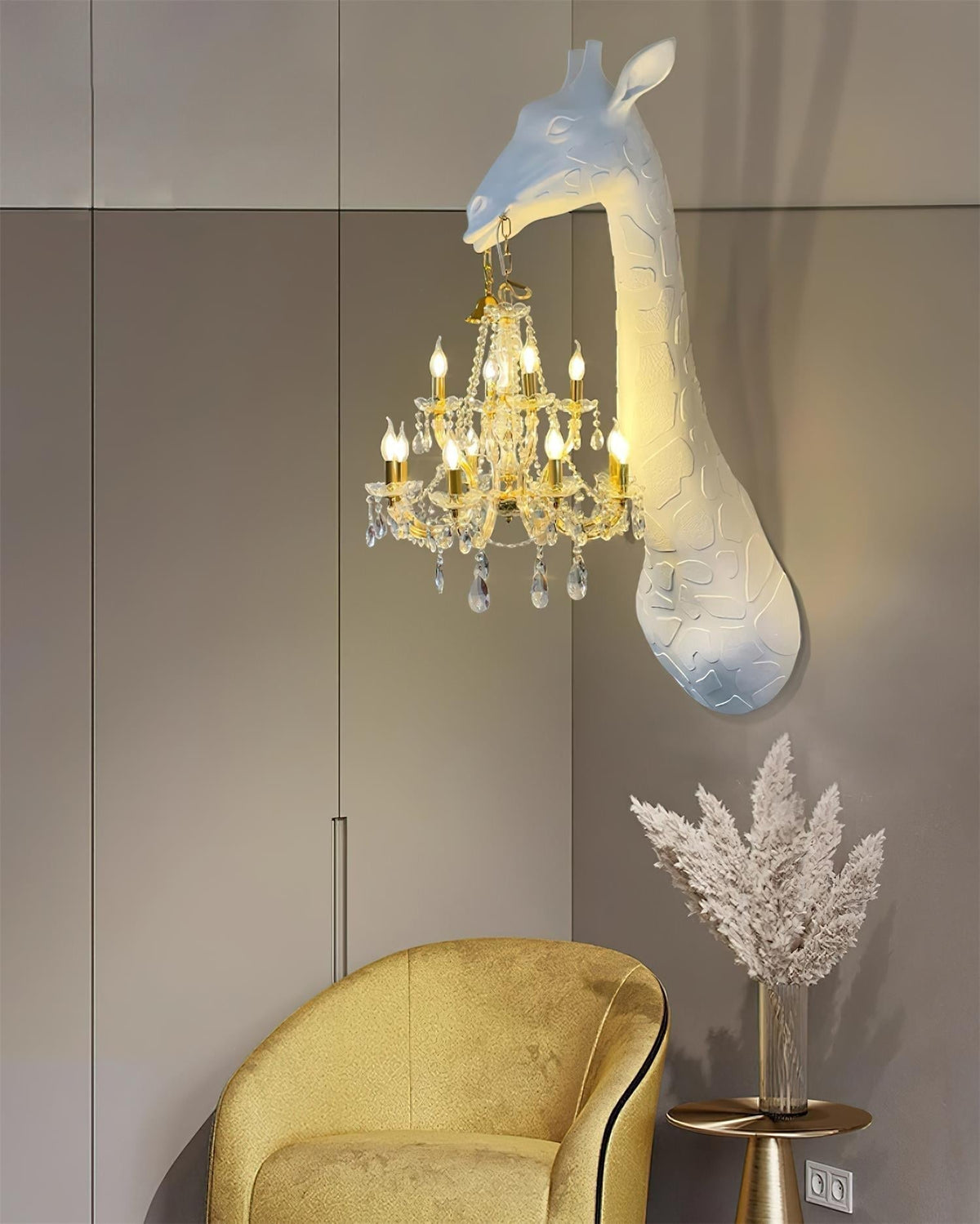 Elyoelle Creatief ontwerp Kristal Wandlamp