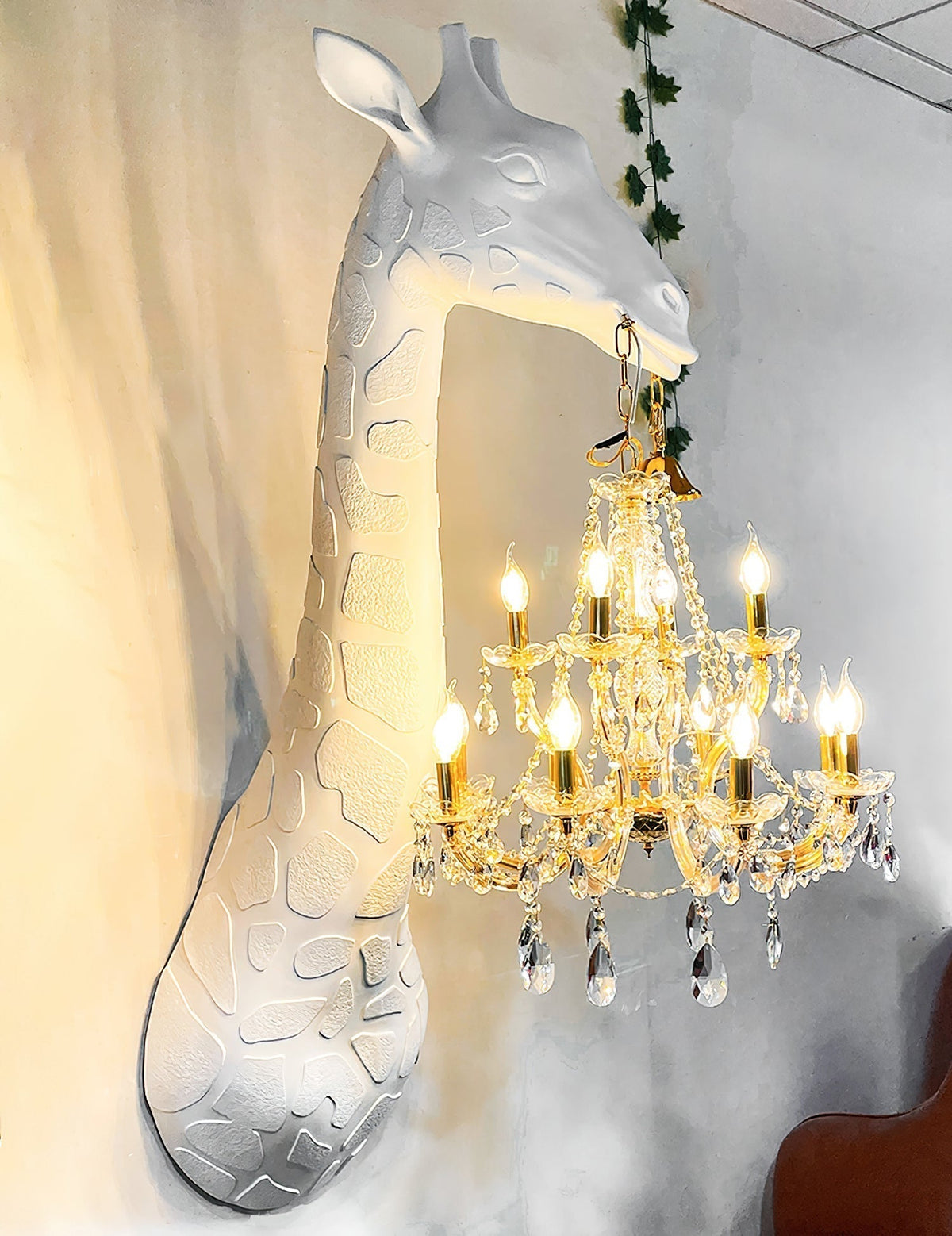 Elyoelle Creatief ontwerp Kristal Wandlamp