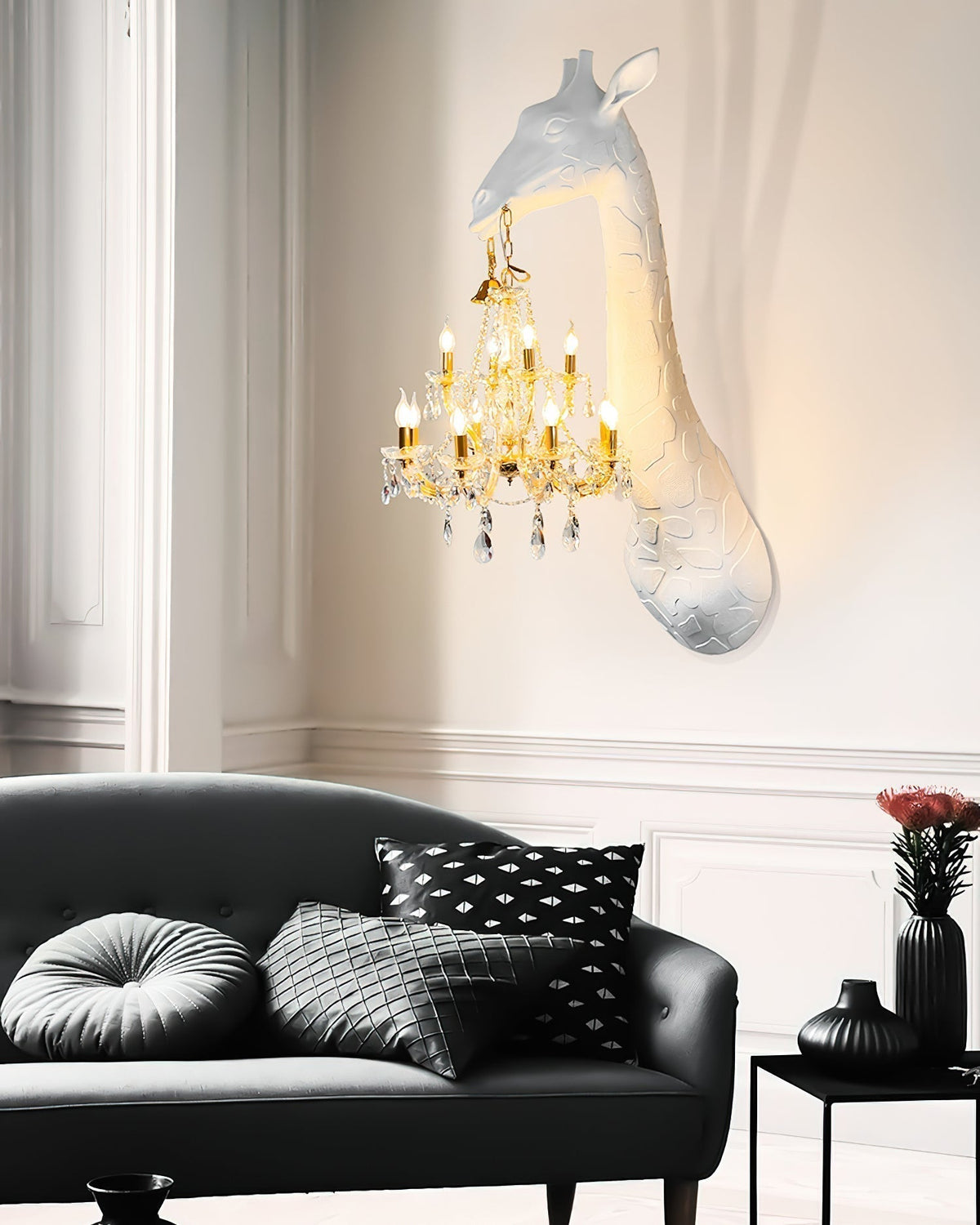 Elyoelle Creatief ontwerp Kristal Wandlamp