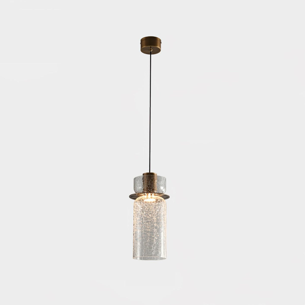 Glacier Crackle glas hanglamp