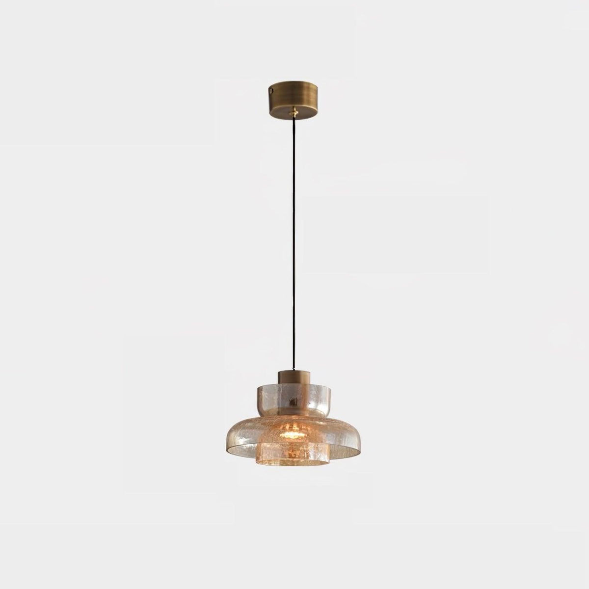Glacier Crackle glas hanglamp