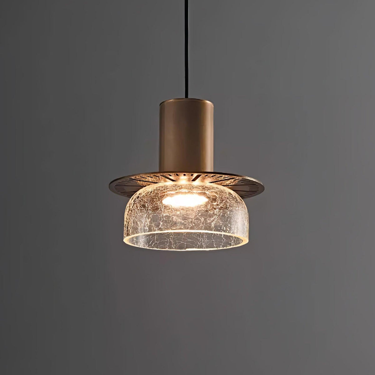 Glacier Crackle glas hanglamp
