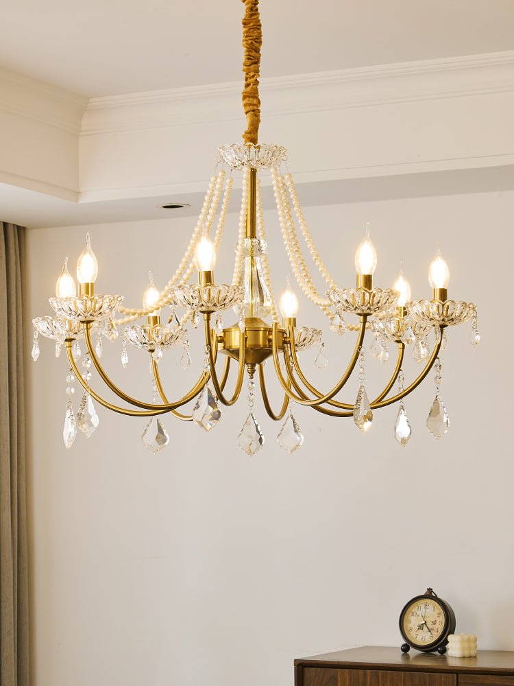 Cevaris Postmodern luxe Pearl glas Kroonluchter