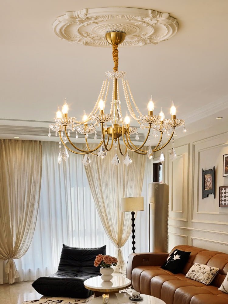 Cevaris Postmodern luxe Pearl glas Kroonluchter