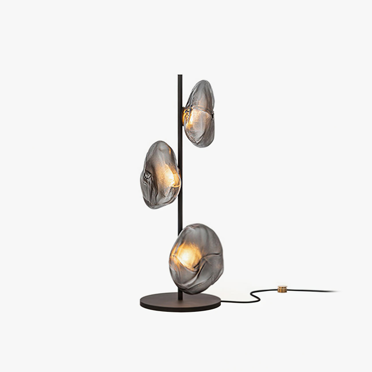 Byres Design Onregelmatige LED Tafellamp Metaal/Glas Binnen