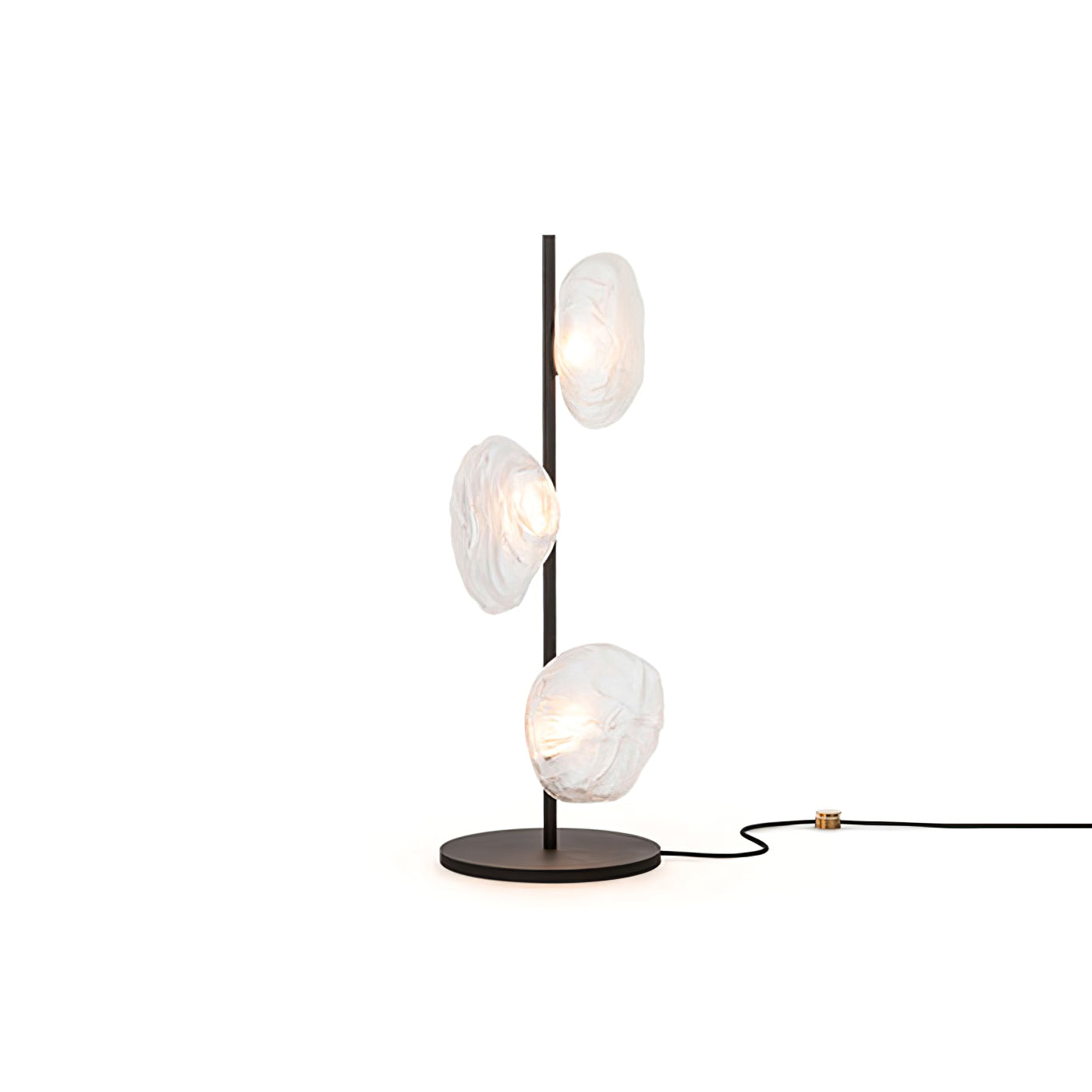 Byres Design Onregelmatige LED Tafellamp Metaal/Glas Binnen