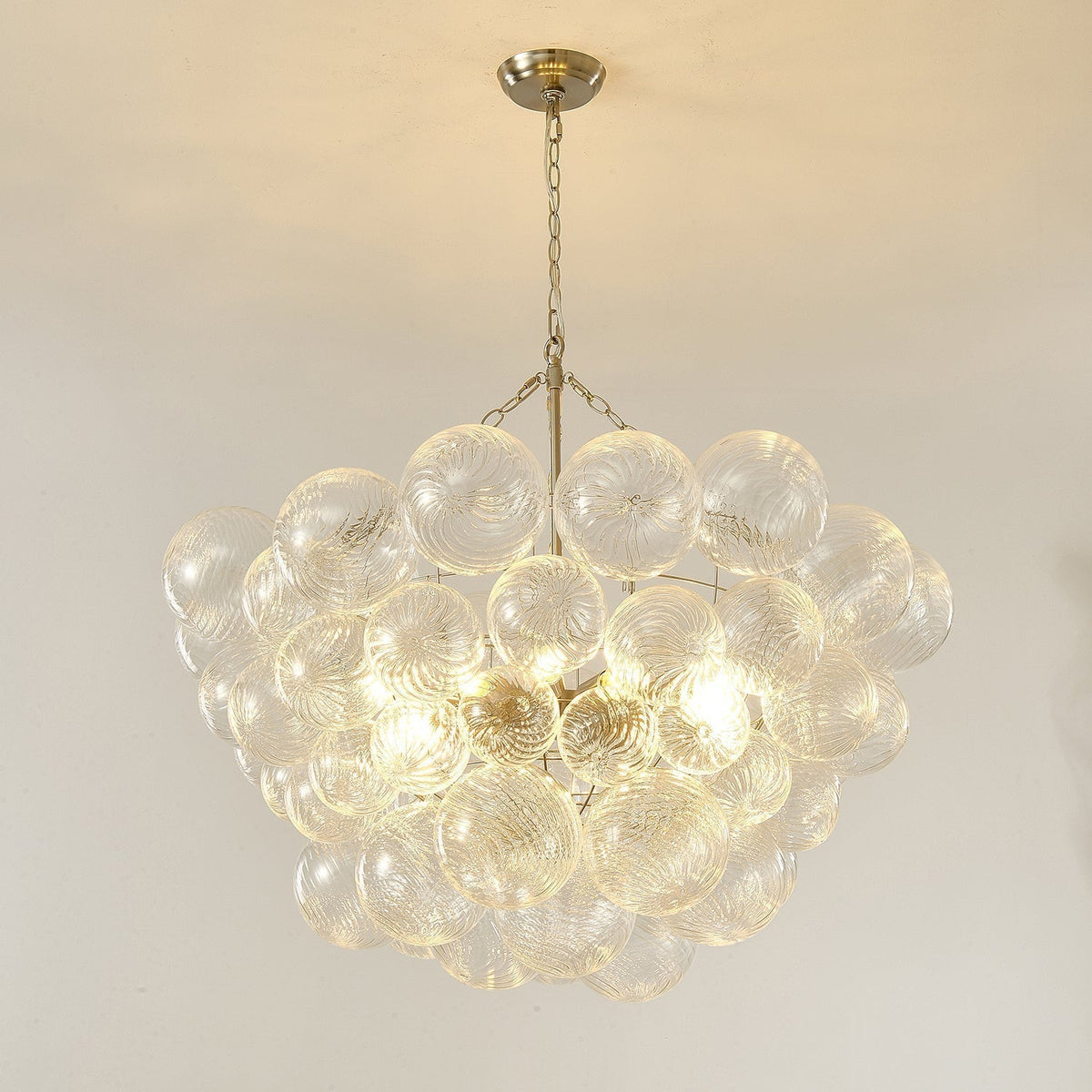 Ben Kroonluchter Glasbal Bubbel Modern