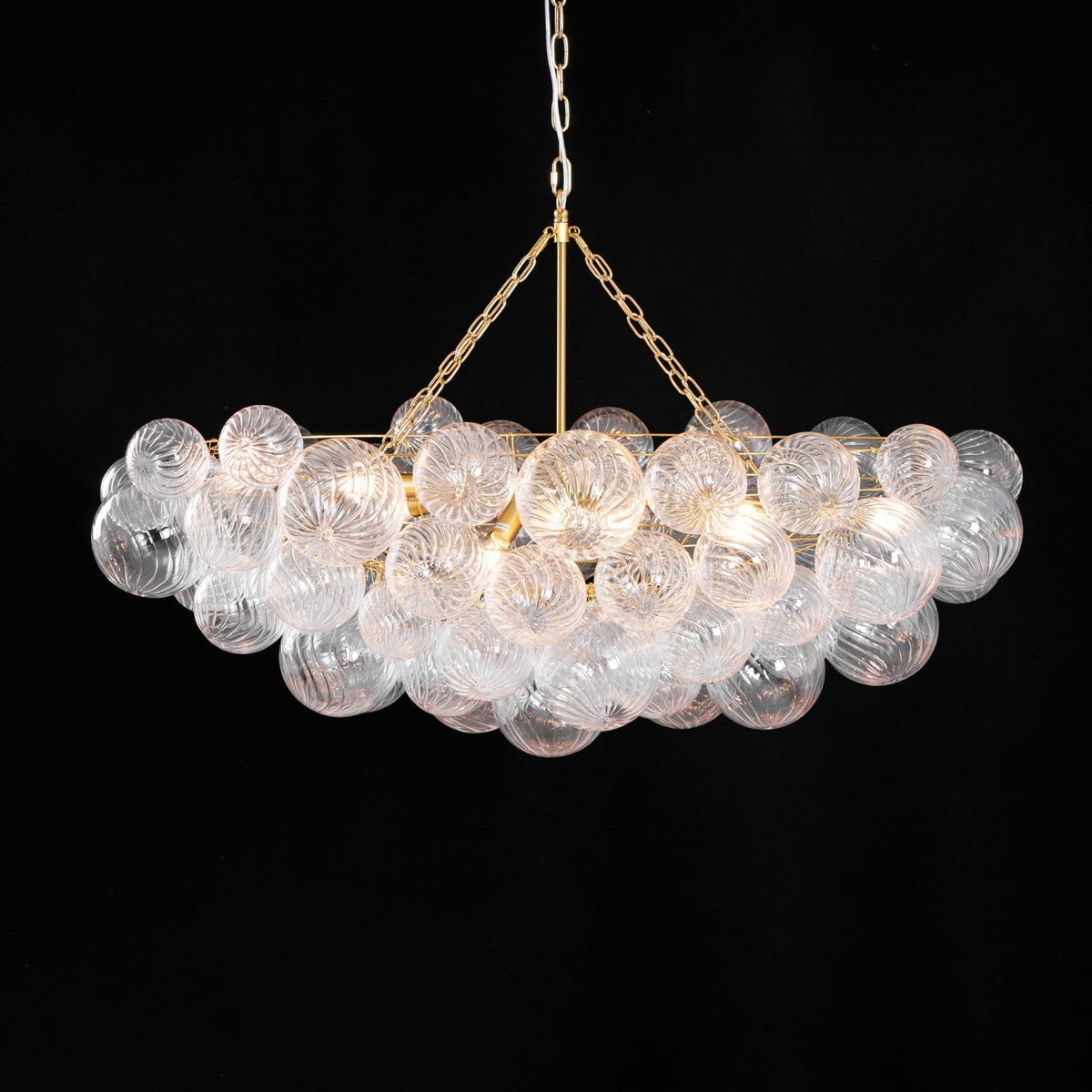 Ben Kroonluchter Glasbal Bubbel Modern