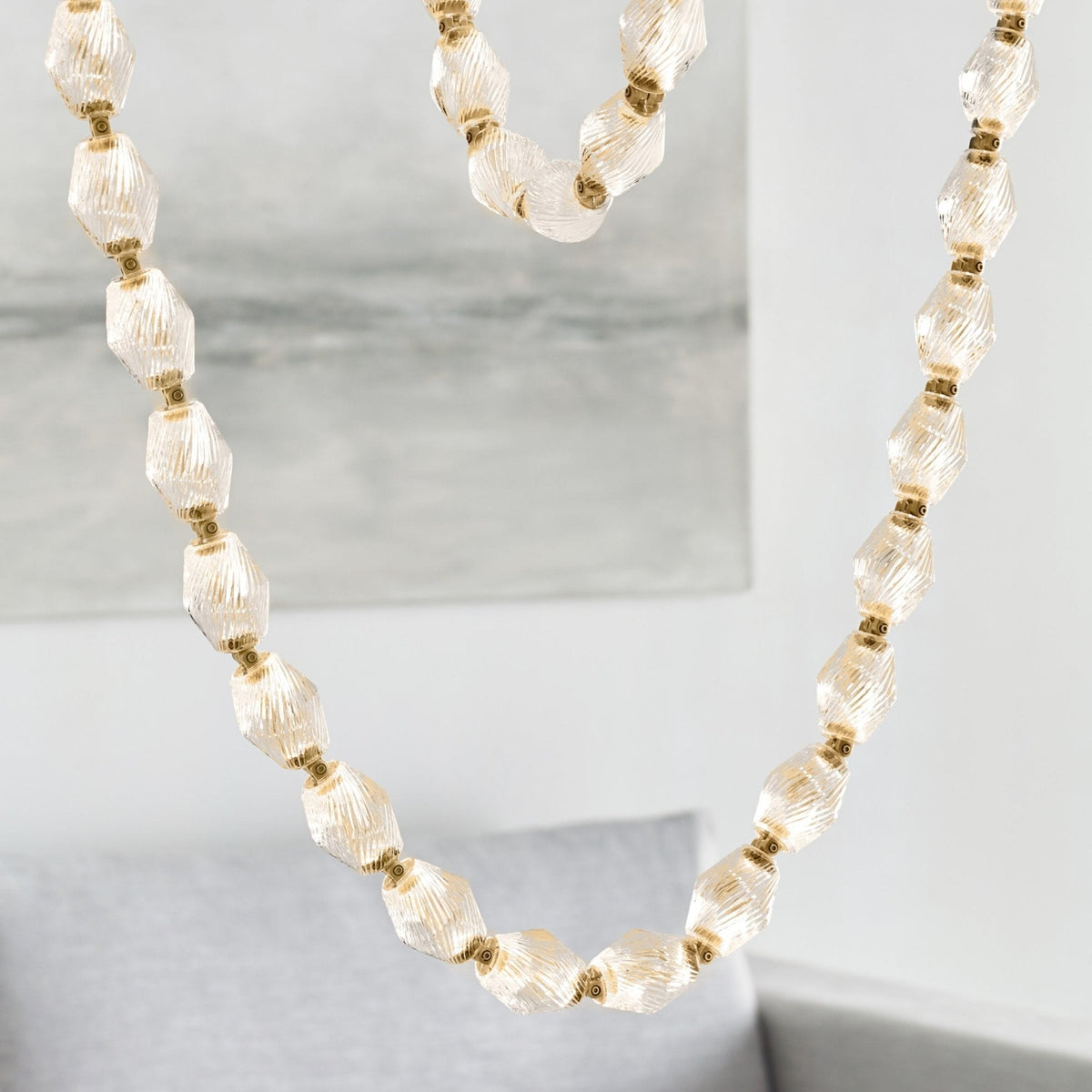 Pearlene Beaded Kroonluchter