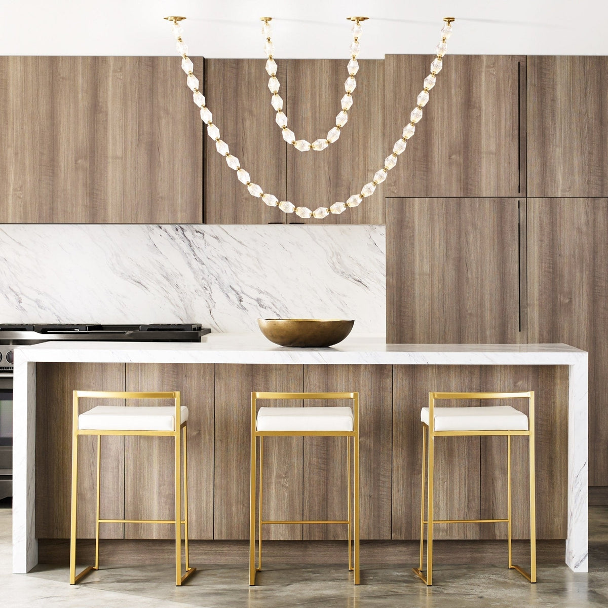 Pearlene Beaded Kroonluchter