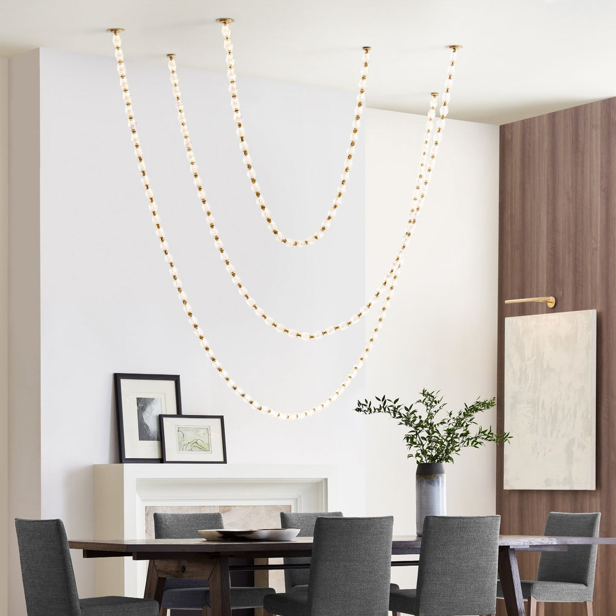Pearlene Beaded Kroonluchter
