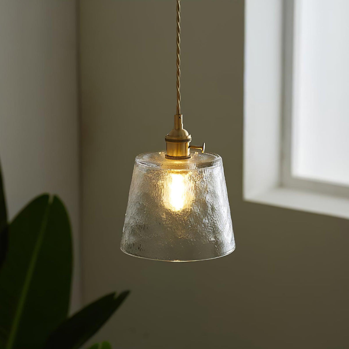 Lioreraya hanglamp van koper glas voor eetkamer