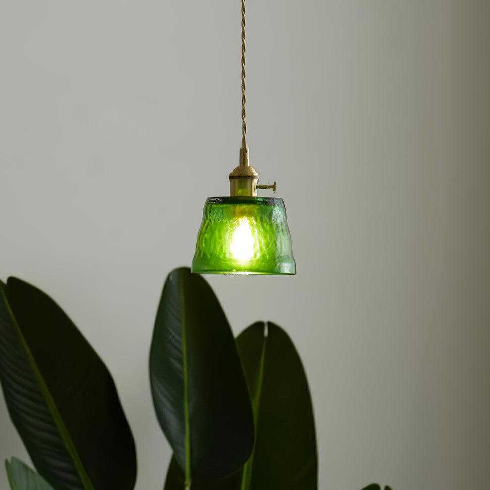 Lioreraya hanglamp van koper glas voor eetkamer