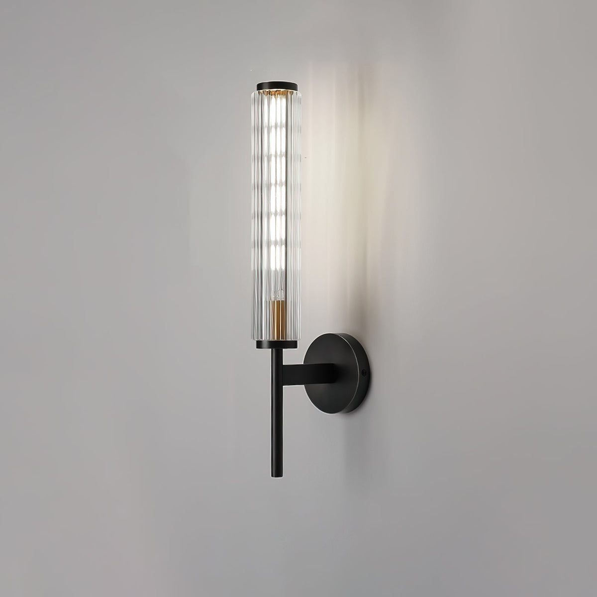Faylen Premium Lineaire wandlamp van messing en glas