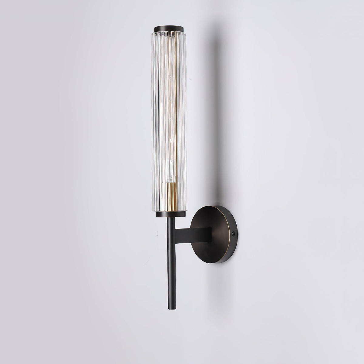 Faylen Premium Lineaire wandlamp van messing en glas