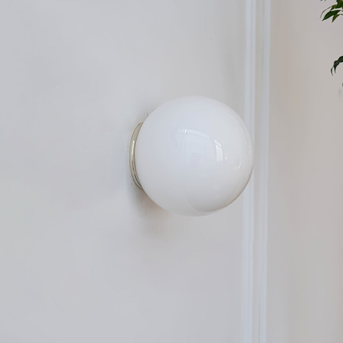 Celorira Moderne minimalistische mini-orb wandlamp van glas