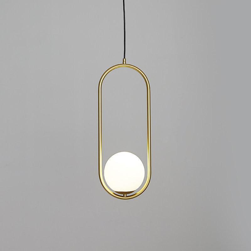 Sorveth Moderne hanglamp van messing