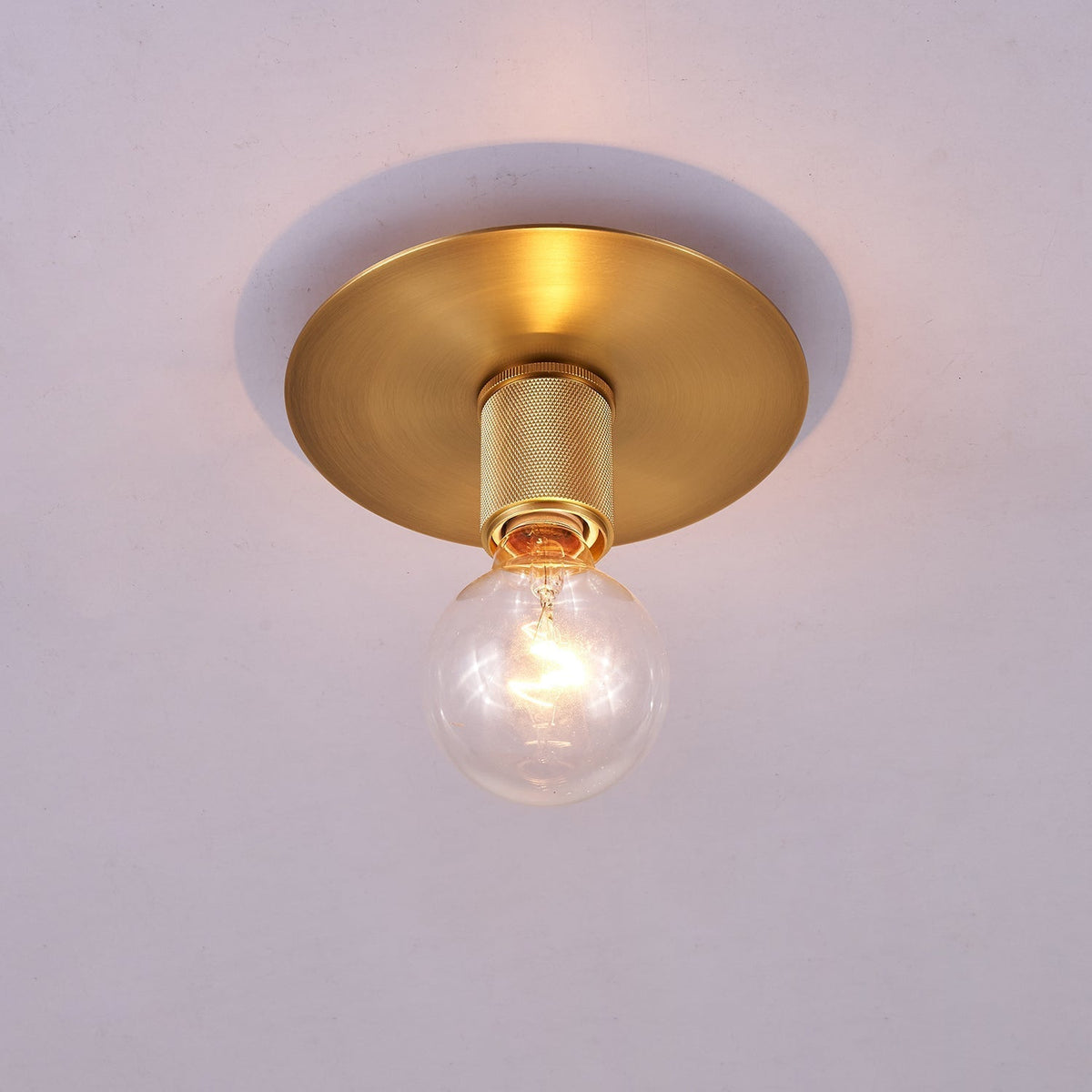 Aursorion moderne minimalistische plafondlamp van messing