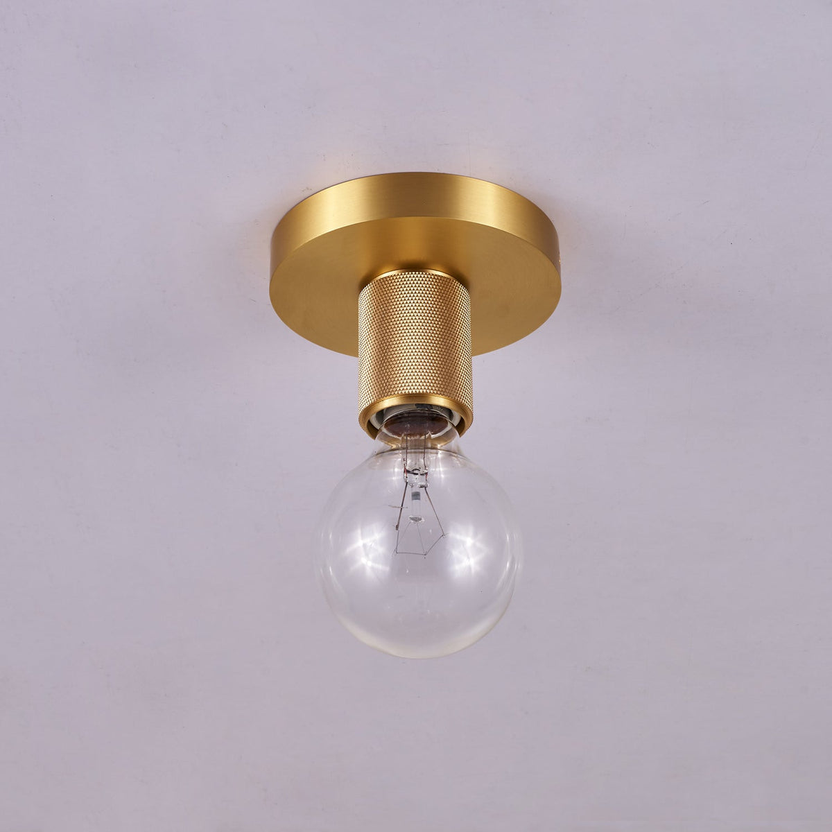 Aursorion moderne minimalistische plafondlamp van messing