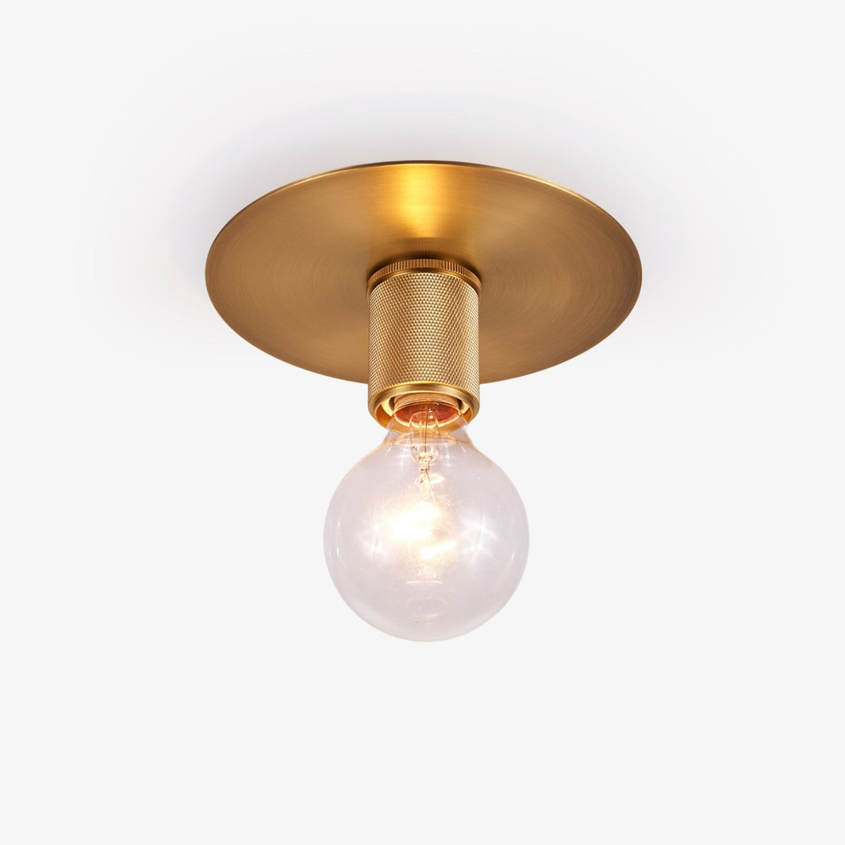 Aursorion moderne minimalistische plafondlamp van messing