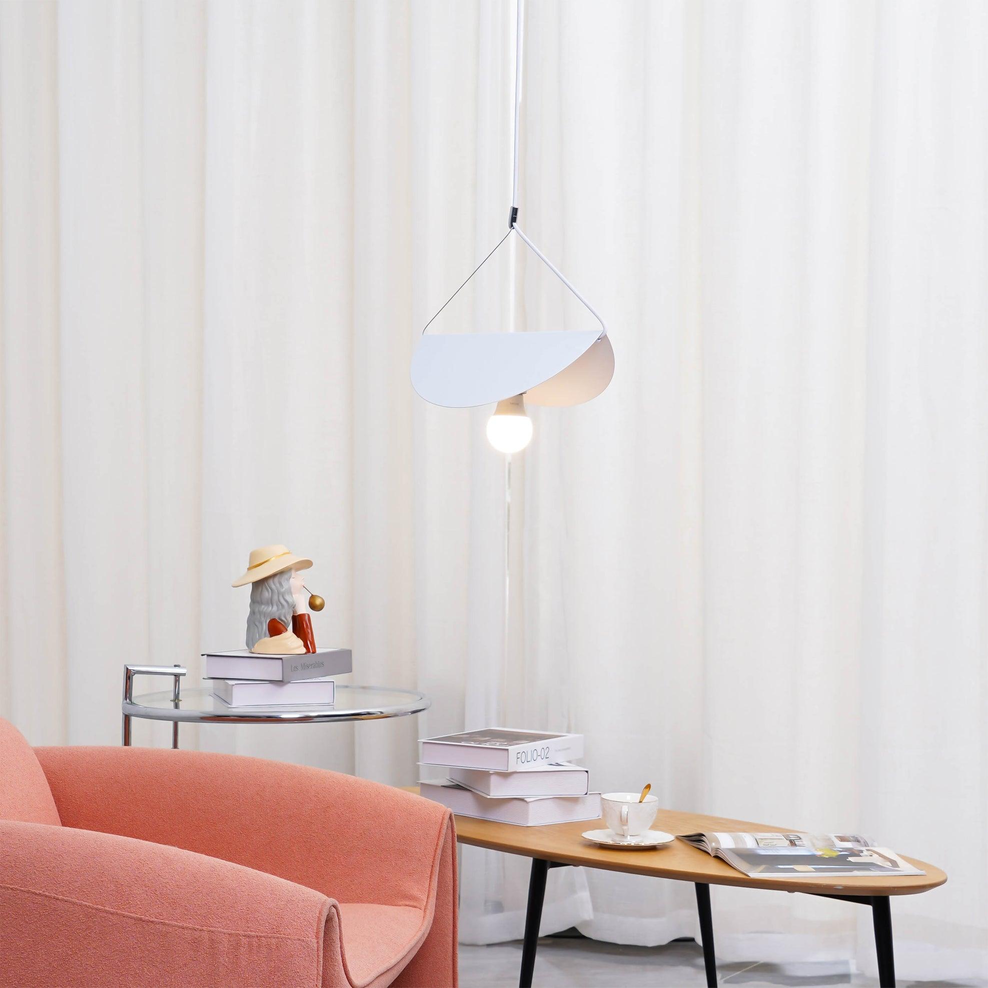 Eveline Moderne Design LED Hanglamp 7 Kleuren Metaal/Glas Woon/Slaap/Eetkamer