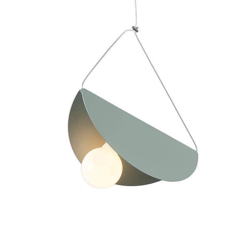 Eveline Moderne Design LED Hanglamp 7 Kleuren Metaal/Glas Woon/Slaap/Eetkamer