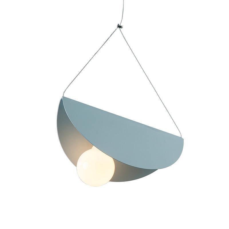 Eveline Moderne Design LED Hanglamp 7 Kleuren Metaal/Glas Woon/Slaap/Eetkamer
