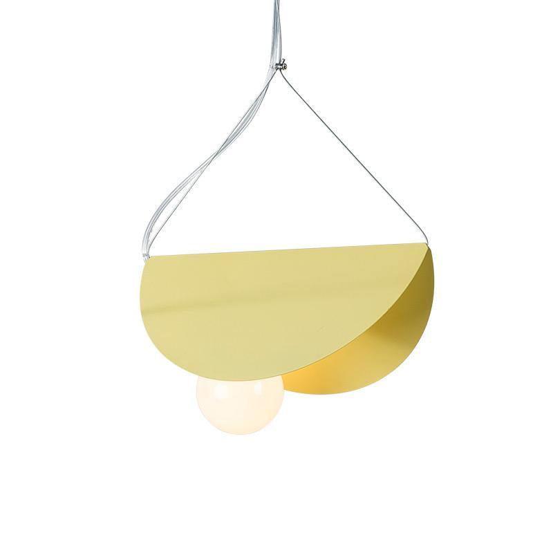 Eveline Moderne Design LED Hanglamp 7 Kleuren Metaal/Glas Woon/Slaap/Eetkamer