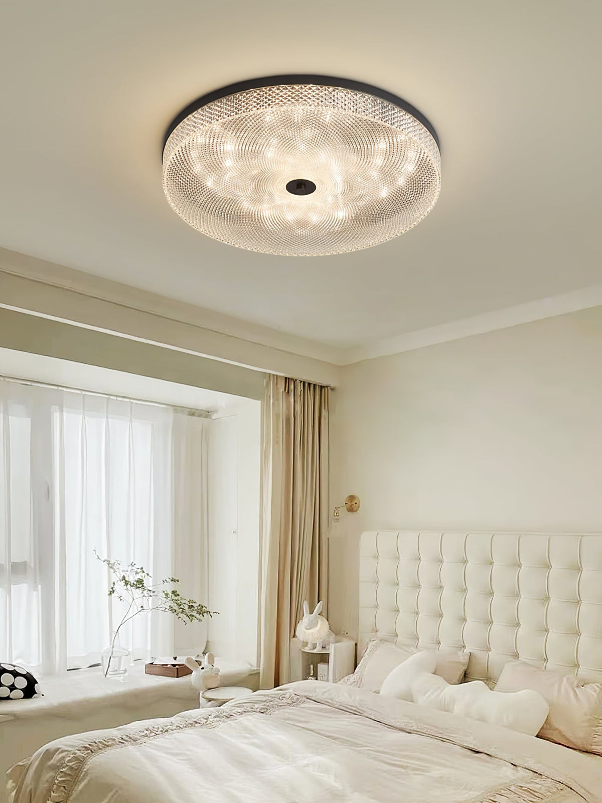 Ovelion Moderne plafondlamp met minimalistisch gestreept ontwerp