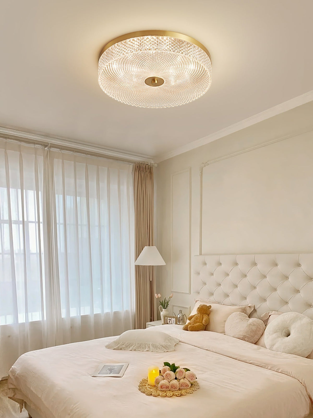 Ovelion Moderne plafondlamp met minimalistisch gestreept ontwerp