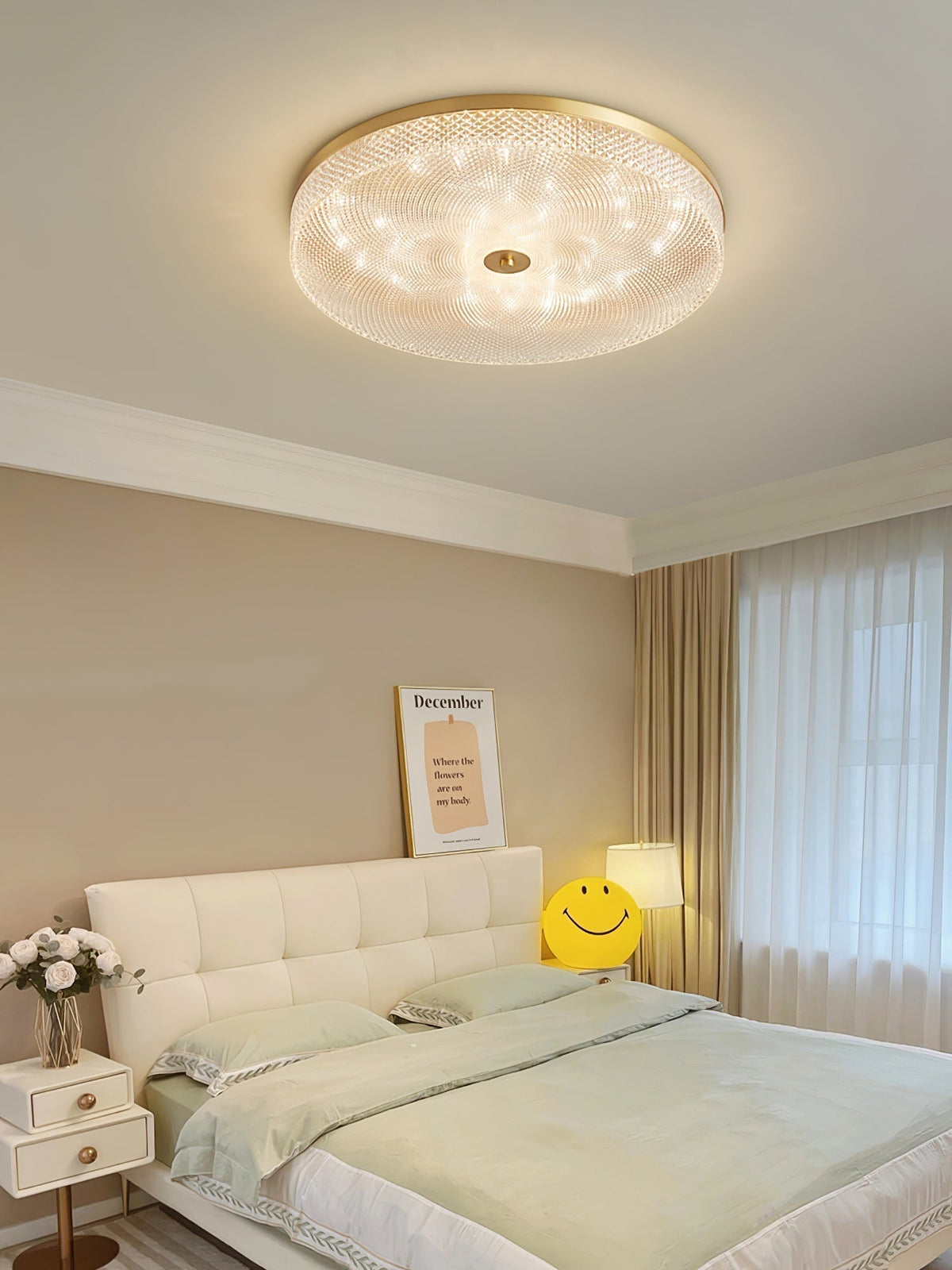 Ovelion Moderne plafondlamp met minimalistisch gestreept ontwerp