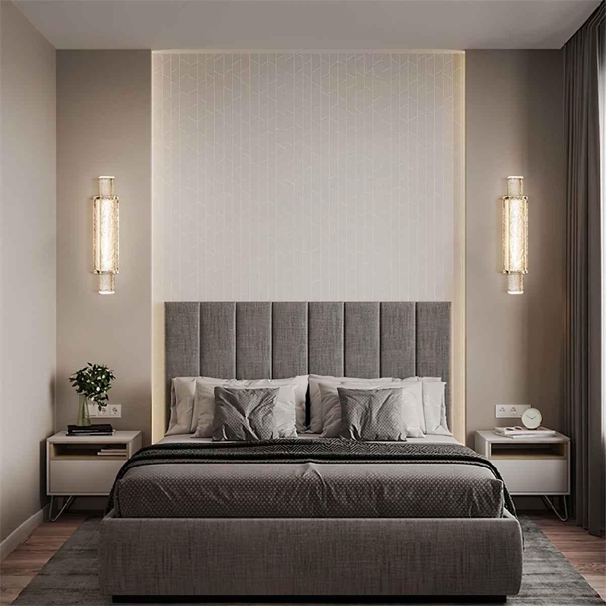 Glimmering wandlamp