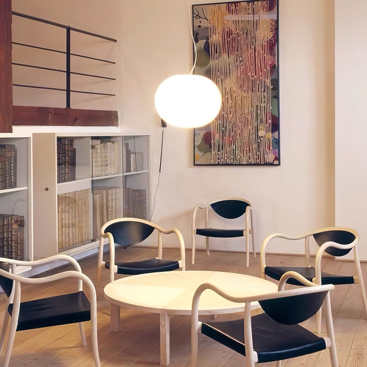 Gysta Moderne hanglamp van glas