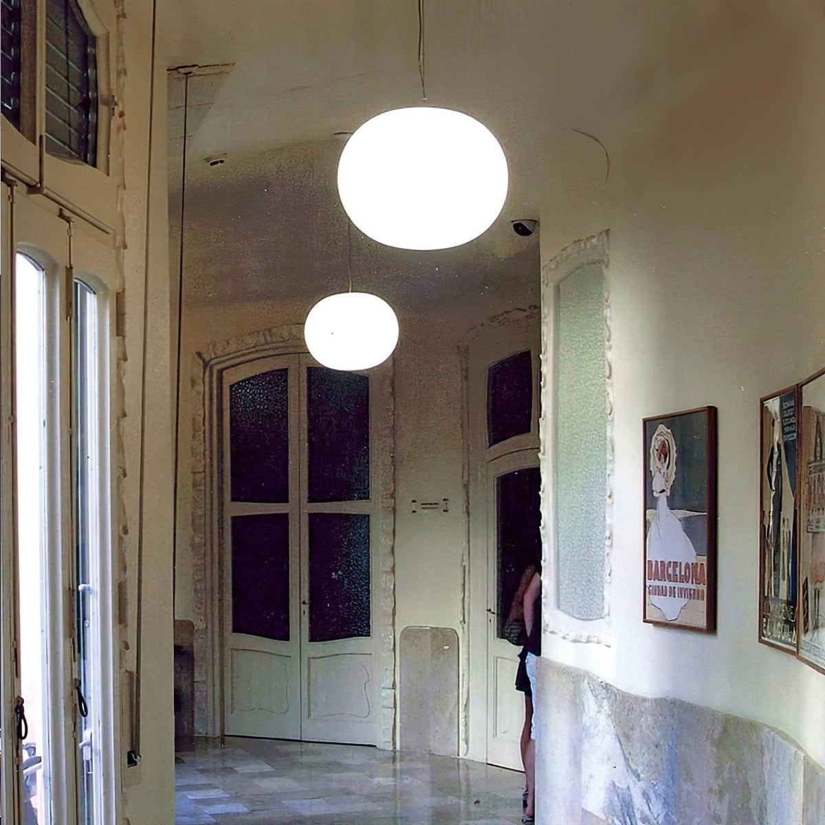 Gysta Moderne hanglamp van glas
